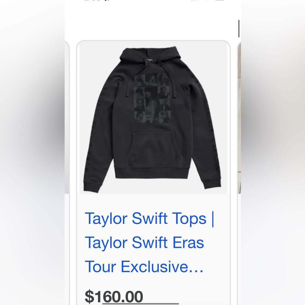 Taylor Swift Original Hoodie With Original Bag